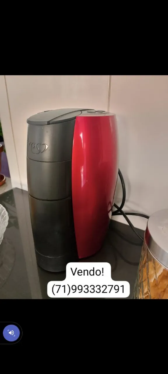 Cafeteira Tres Corações Vermelha