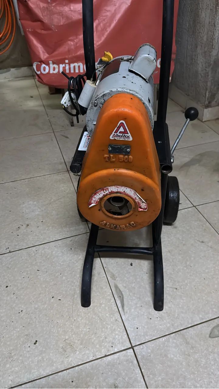 Vendo máquina de desentupir com pouco tempo de uso  - Foto 2
