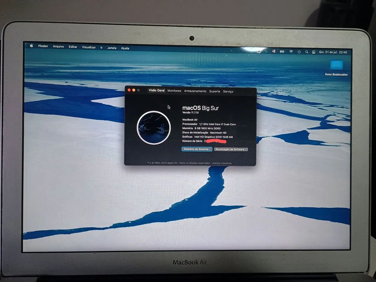 MacBook Air 512 Gb SSD 8Gb de 2014 - Foto 5