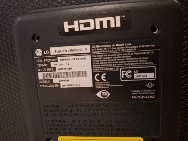 Monitor LG 23mp55 Full Hd (hdmi) Preto (Usado) - Foto 3