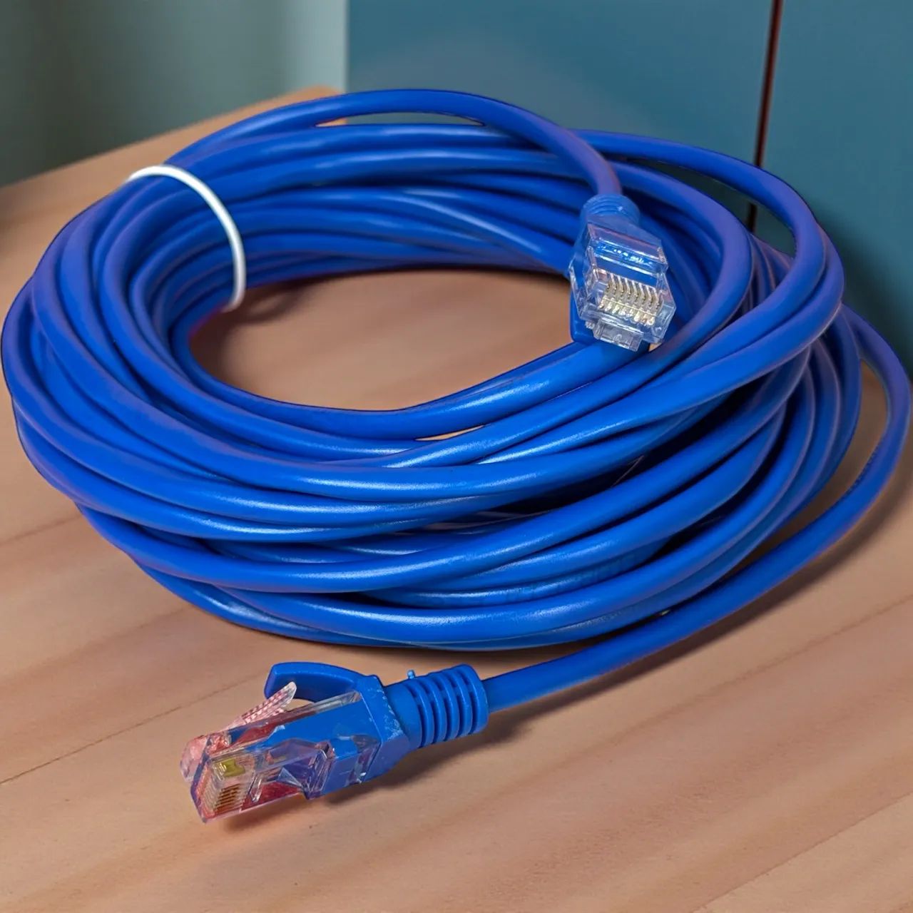 Cabo de rede 30 metros pronto para uso Cat5e