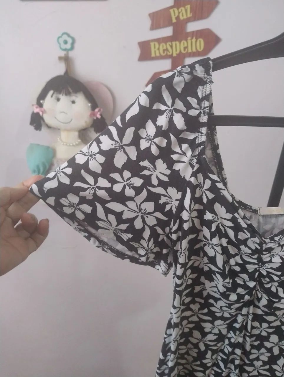 VESTIDO estampado confortável  - Foto 3