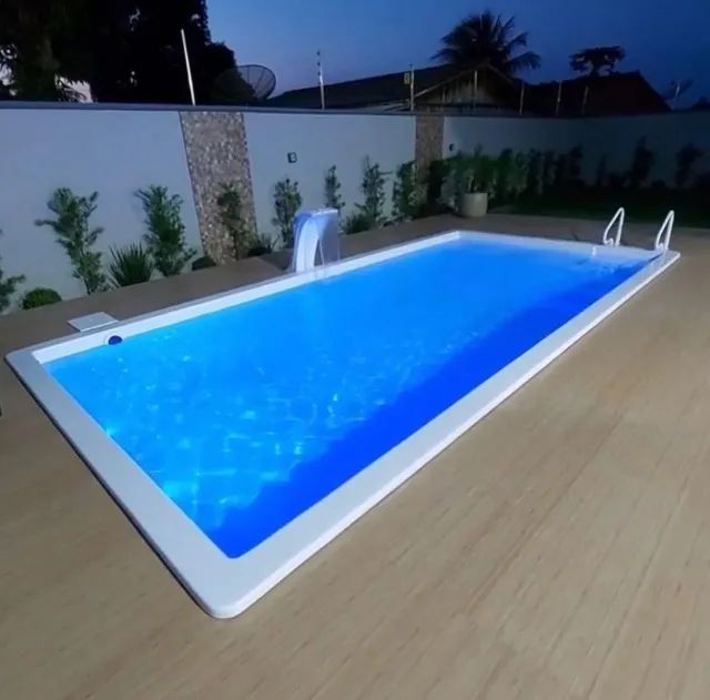 Piscina medida 8,0 x 3,0 x 1,40m - Instalada - Leia a descrição - Foto 4
