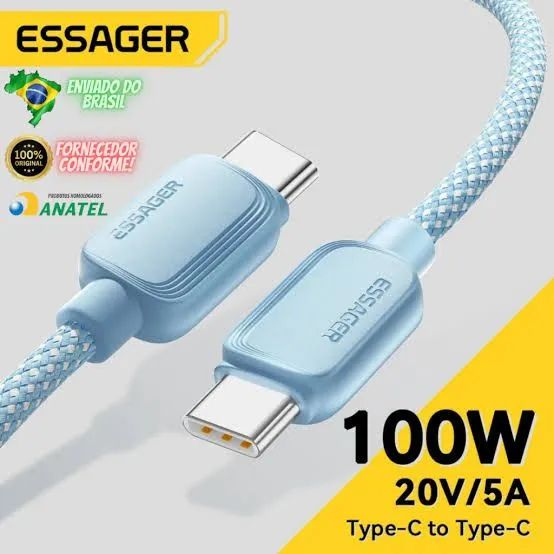 Cabo USB C para Celular Essager