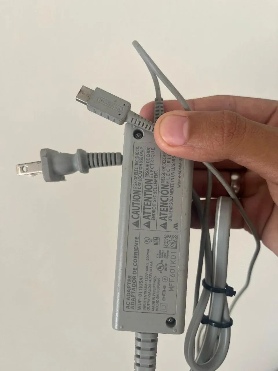 Carregador Original Nintendo Wii