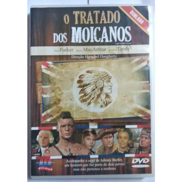dvd o tratado dos moicanos