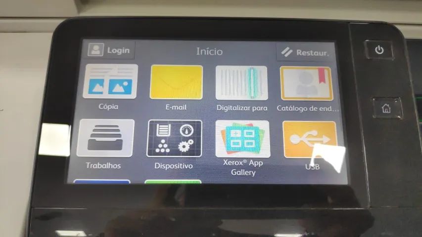 aiページ Impressora Multifuncional Laser Colorida A3 Xerox C7025 - Itens