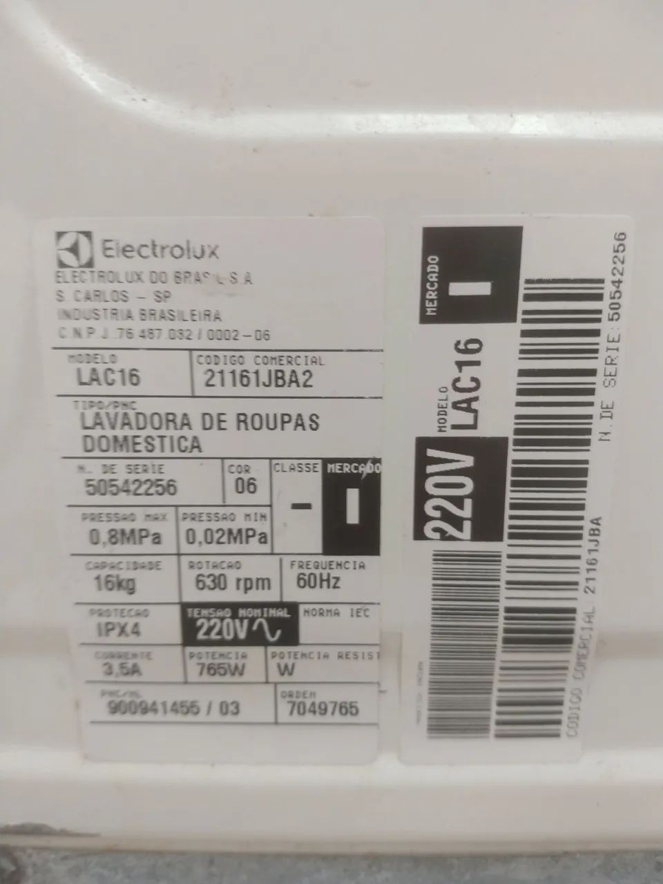 Máquina de lavar roupa Eletrolux  - Foto 3