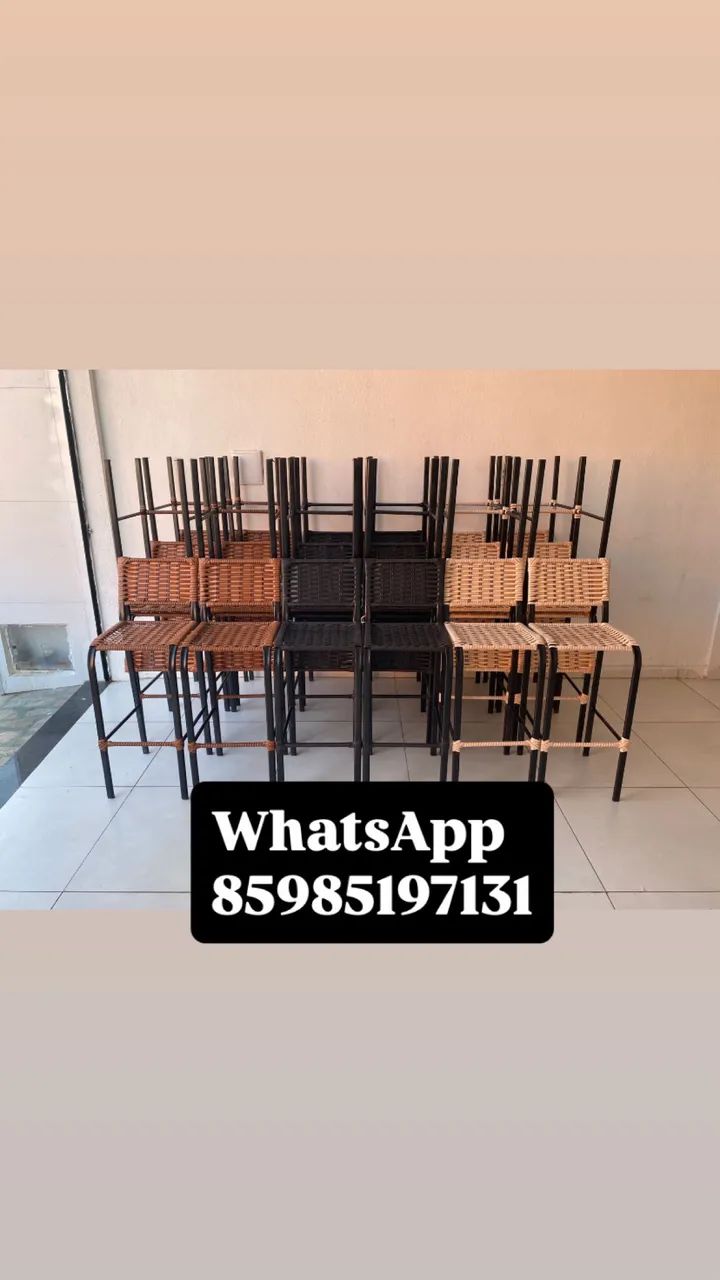 BANQUETAS EM FIBRA