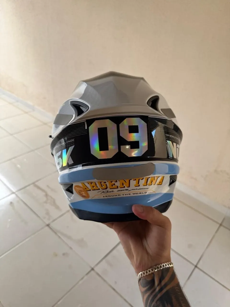 Capacete Norisk Argentina Personalizado