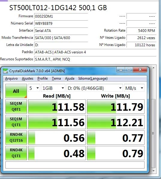 LOTE 2 HDs 500gb Seagate laptop thin + 3 HDs 320gb Samsung  - Foto 5