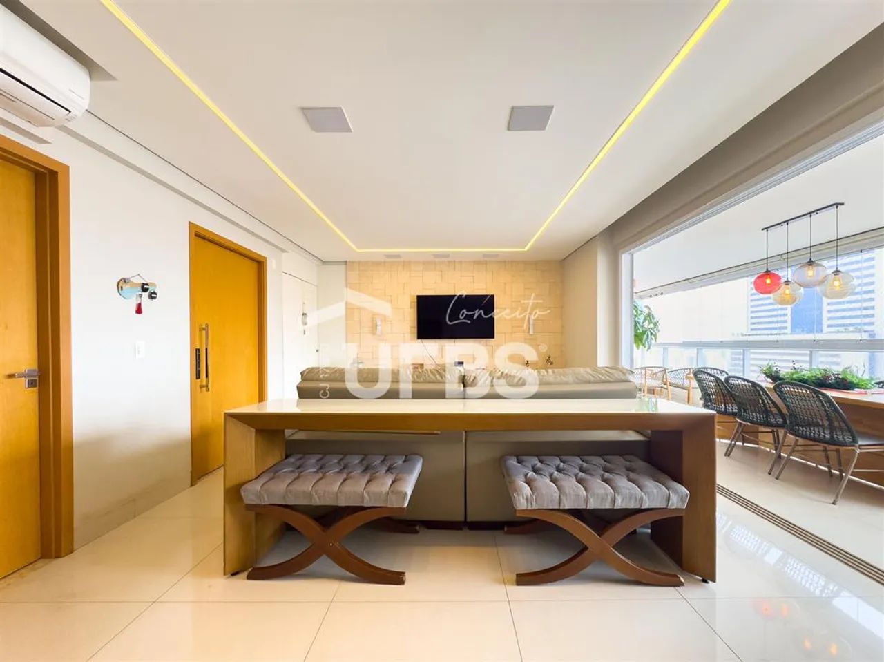 Apartamento com 191m² nascente com 3 suítes e office com vista para o Órion - Foto 5