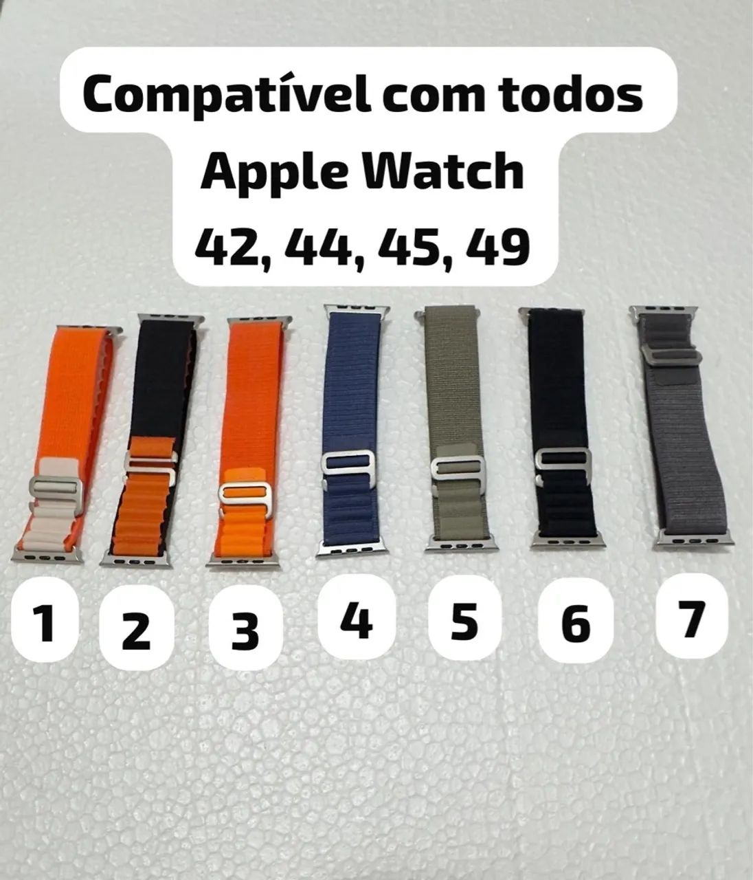 Pulseira Smartwatch Alpine Loop para Apple Watch - Foto 4