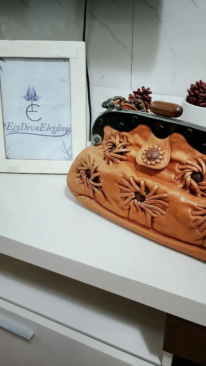 Bolsa de couro - Foto 3