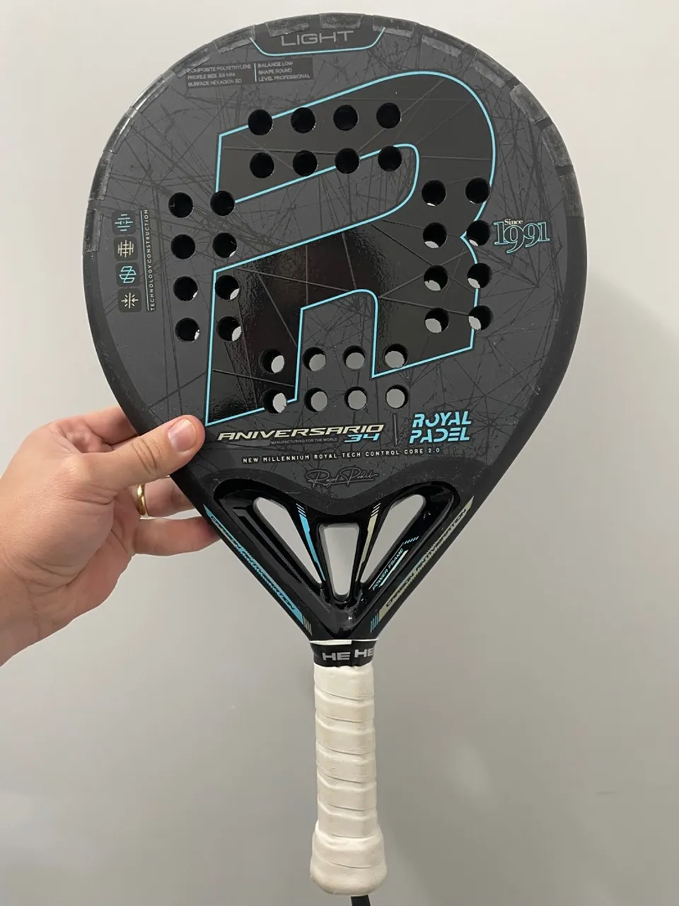 Raquete de Padel Royal Padel Aniversario 34 Light