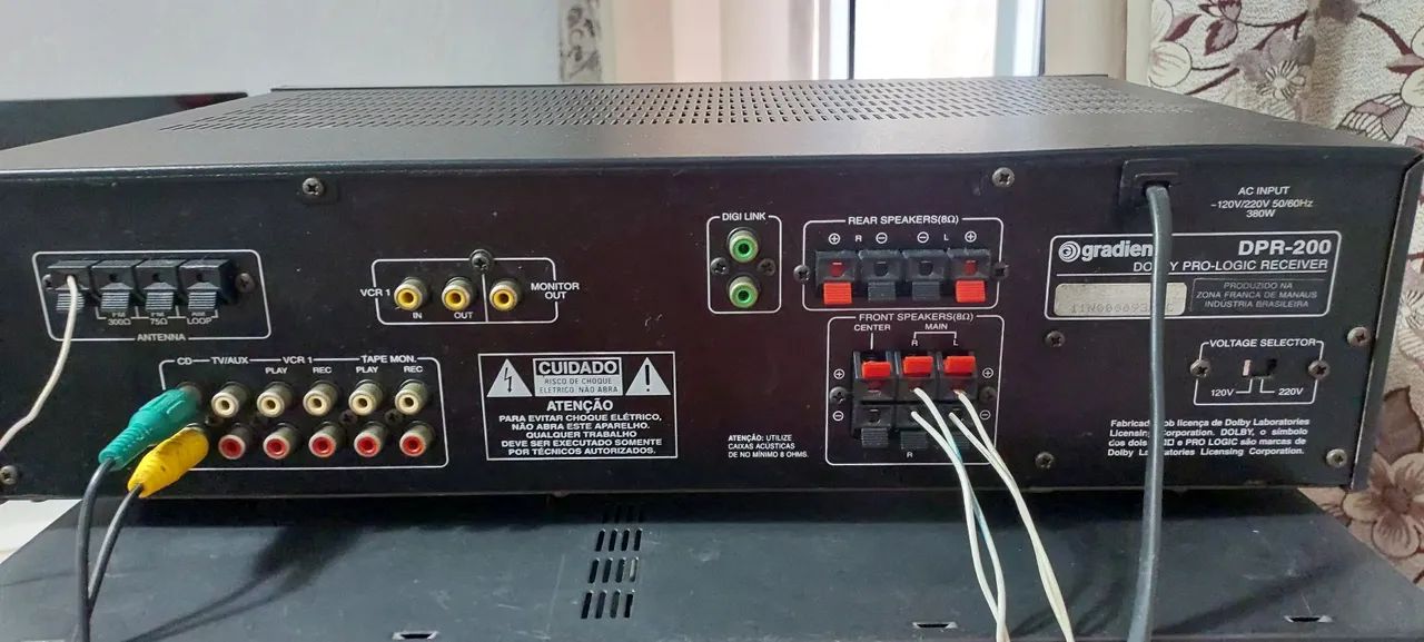 Receiver Avante DPR-200 Dolby Pro-Logic - Foto 5