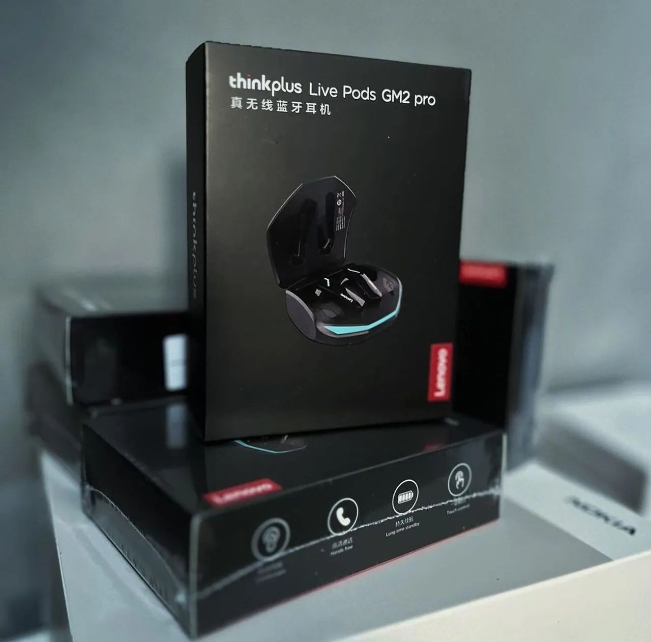 Fone bluetooth Lenovo gm2 pro - NOVO - Foto 3