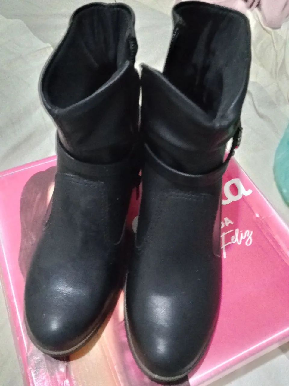 Bota Moleca cano baixo - Foto 2