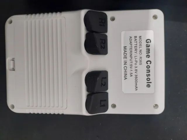 Emulador portatil R36s com cartão de memoria kingston original 64gb, suporte de mão  e + - Foto 3