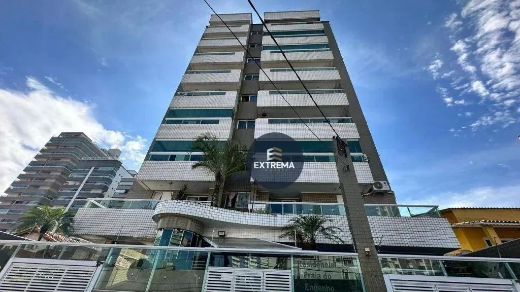 Lindo Apê em Praia Grande a venda Mobiliado na Guilhermina  1 Dorm, Sacada Gourmet e a 150