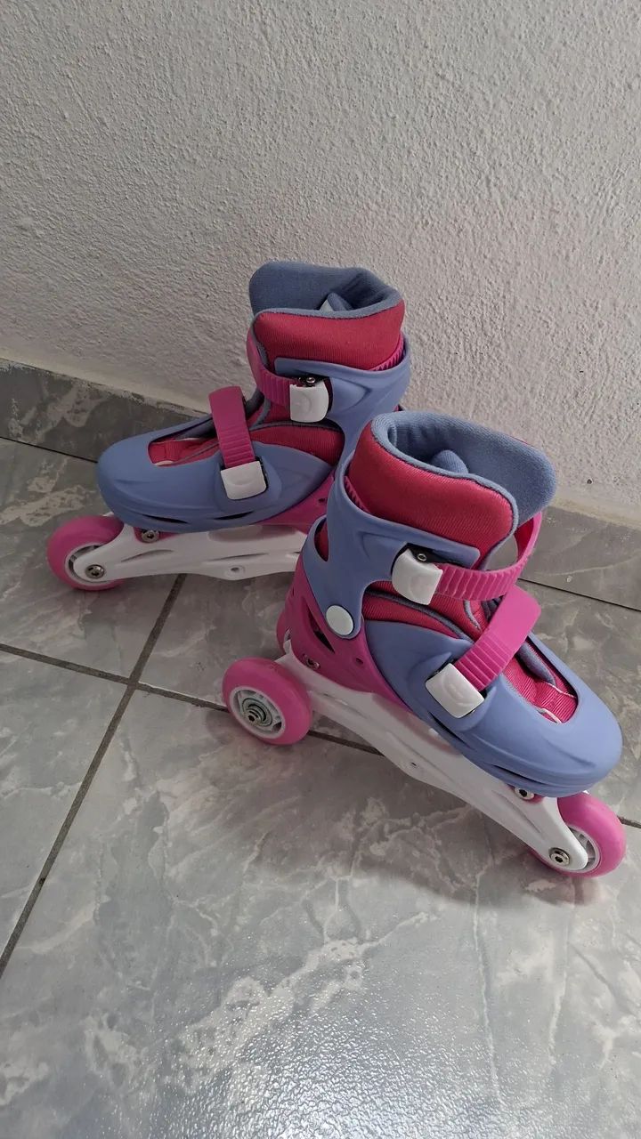 Patins infantil 3 rodas  - Foto 4