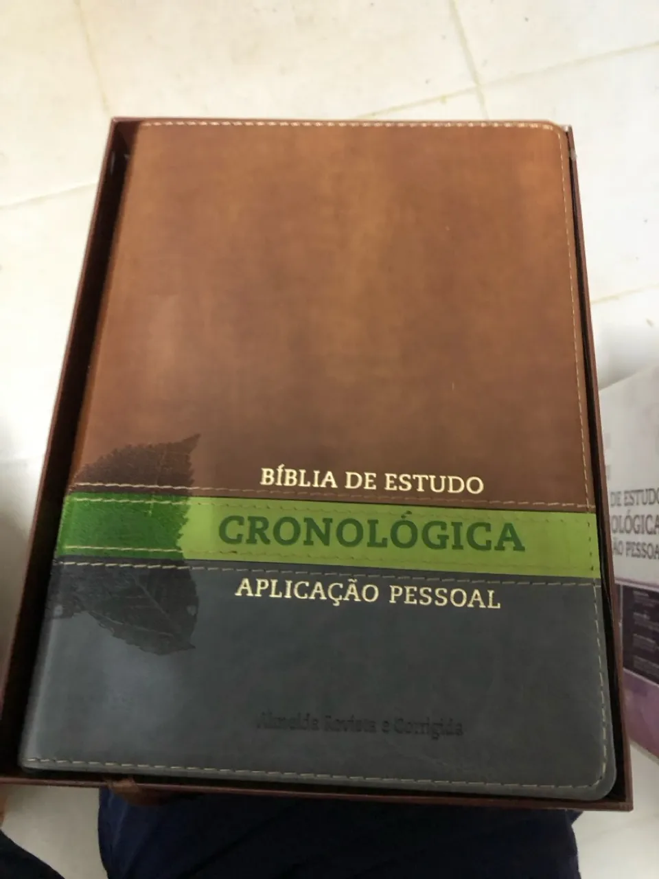 Bíblia de Estudo Cronológica - Almeida Revista e Corrigida
