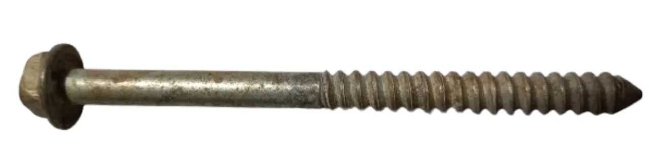 kit 21 Parafuso p/Telha sem Arruela De Vedação 8mm x 110mm - Foto 2