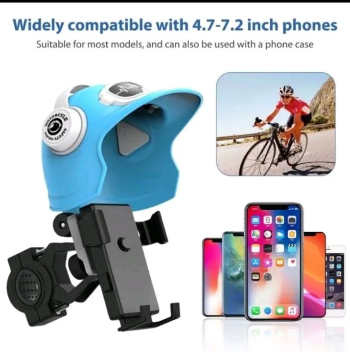 Suporte de Celular para Moto e Bicicleta Motoboy com Proteção - Foto 2