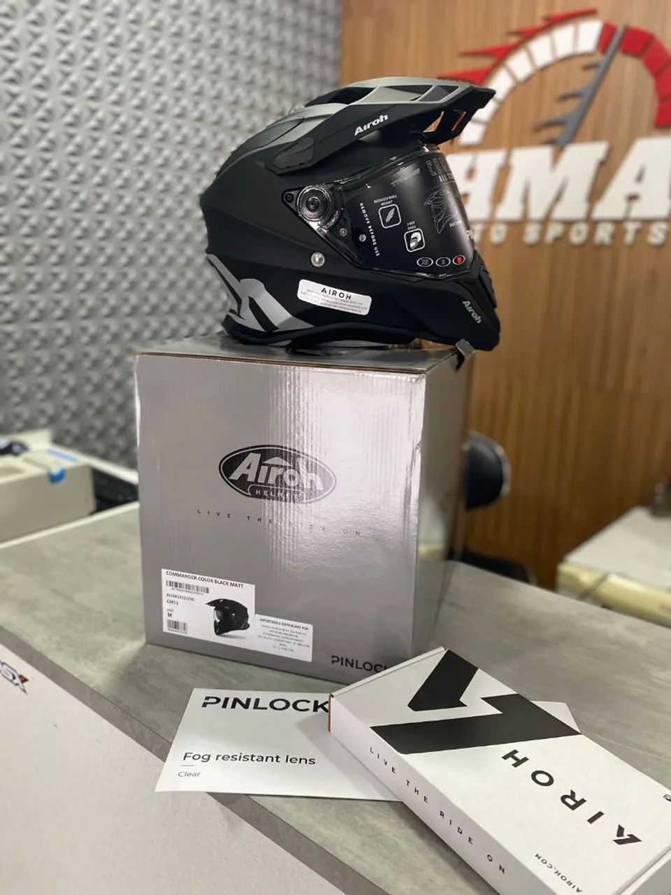 Capacete Airoh commander 1 na PROMOÇÃO  - Foto 5