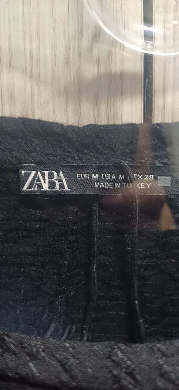 Vestido Zara 44 Preto Elegante - Foto 3