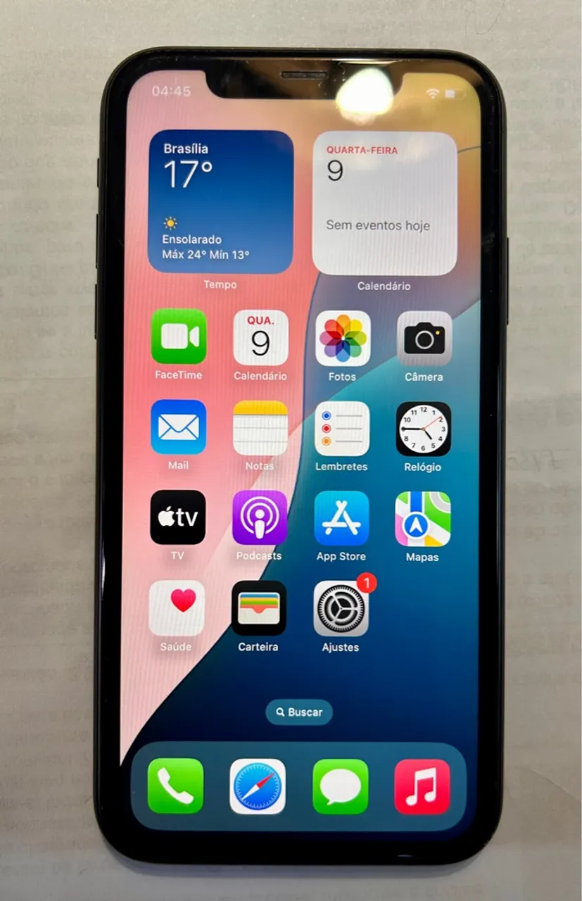 iPhone XR 64Gb Impecável Saúde bat 90%