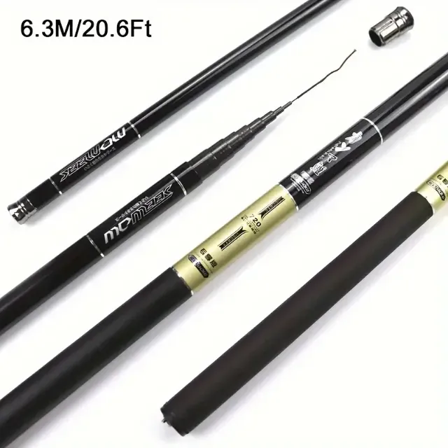 Kit 2 Vara Telescópica Carbono 6,3 m
