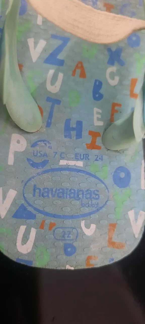 Chinelo baby Havaianas- Tamanho 22 - Foto 4