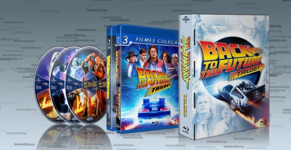Box BluRay ''De Volta para o Futuro'' Trilogia - Foto 4
