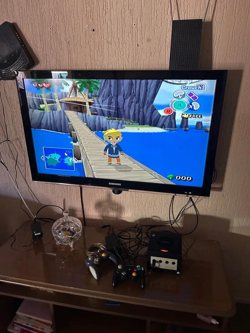 Console GameCube impecável desbloqueado ( aceita trocas ) - Foto 2