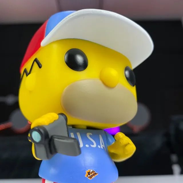Funko POP Os Simpsons - U.S.A Homer 905, Original | Enviamos Em Todo o Brasil!  - Foto 5