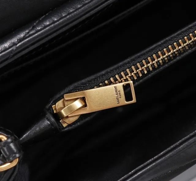 Bolsa YSL Loulou Preta Couro Original  - Foto 4