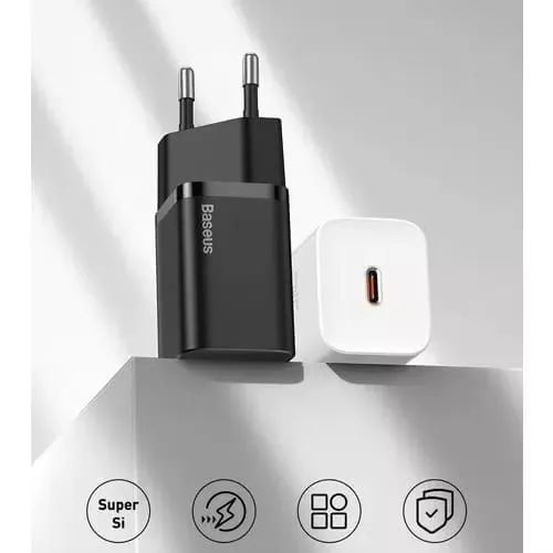 Carregador Rápido Mini Usb C Turbo Baseus 25w - Foto 2