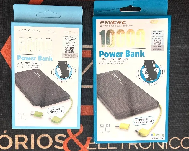Carregador Portátil 5000 /10000 mAh