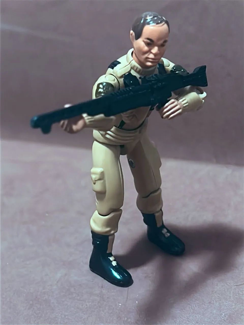 Gijoe anos 80 Granadeiro Grunt Estrela Boneco antigo