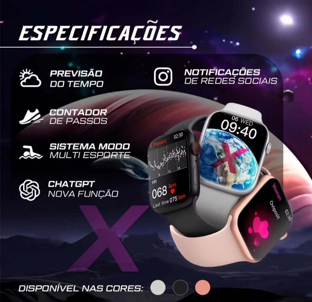 SMARTWATCH X PRO SERIE 10 - Foto 2