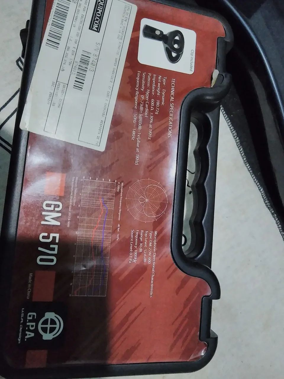 Microfone GPA GM 570 - Foto 4