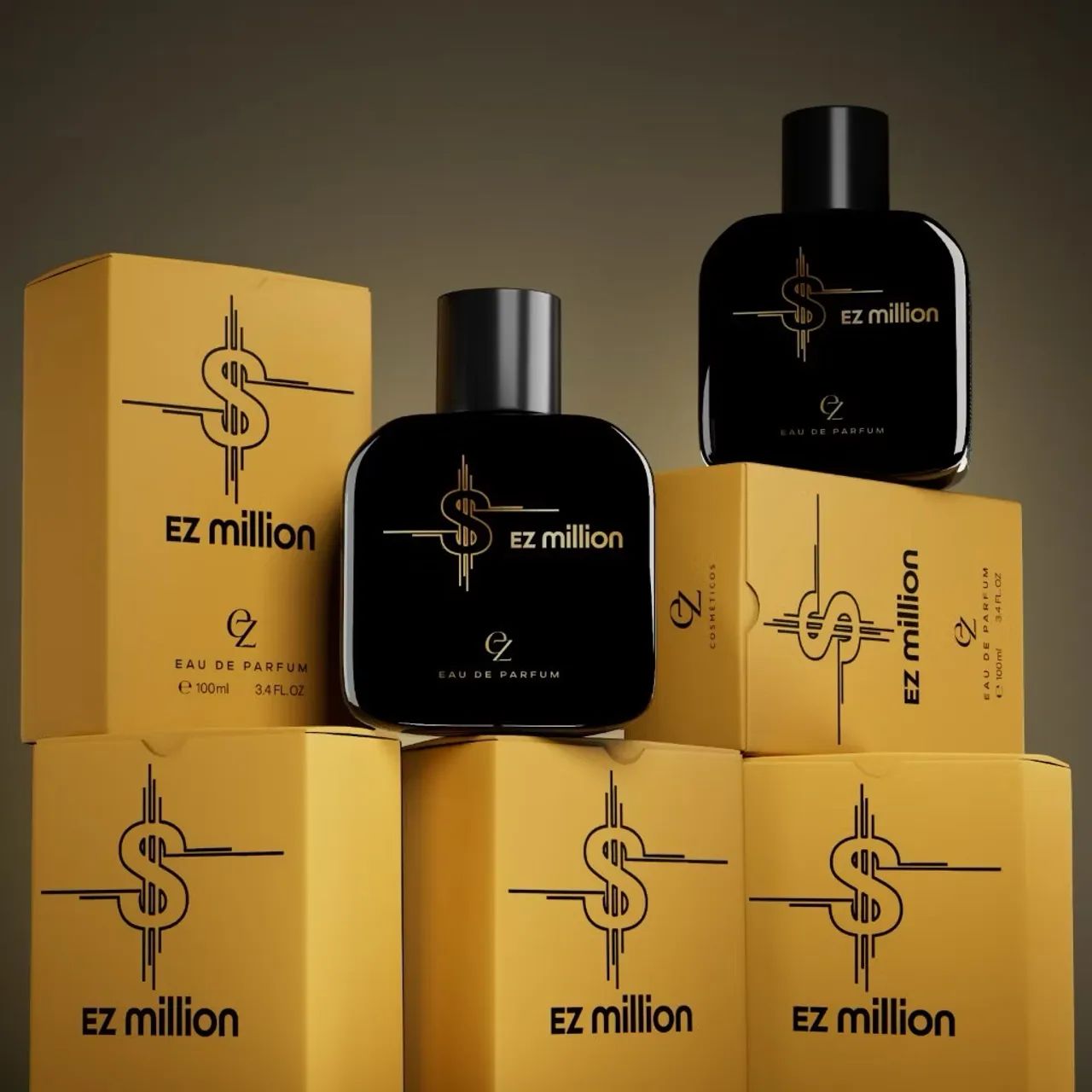 EZ Million - Eau de Parfum 100ml LANÇAMENTO EXCLUSIVO - Foto 2