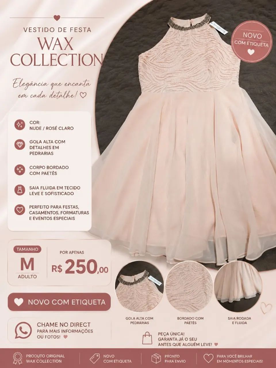 Vestido de festa 