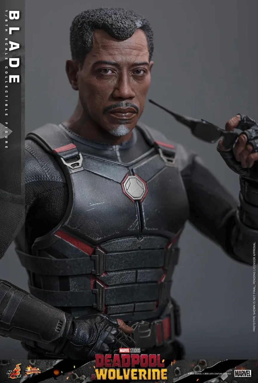 Hot toys Blade - Wolverine e deadpool - Foto 2