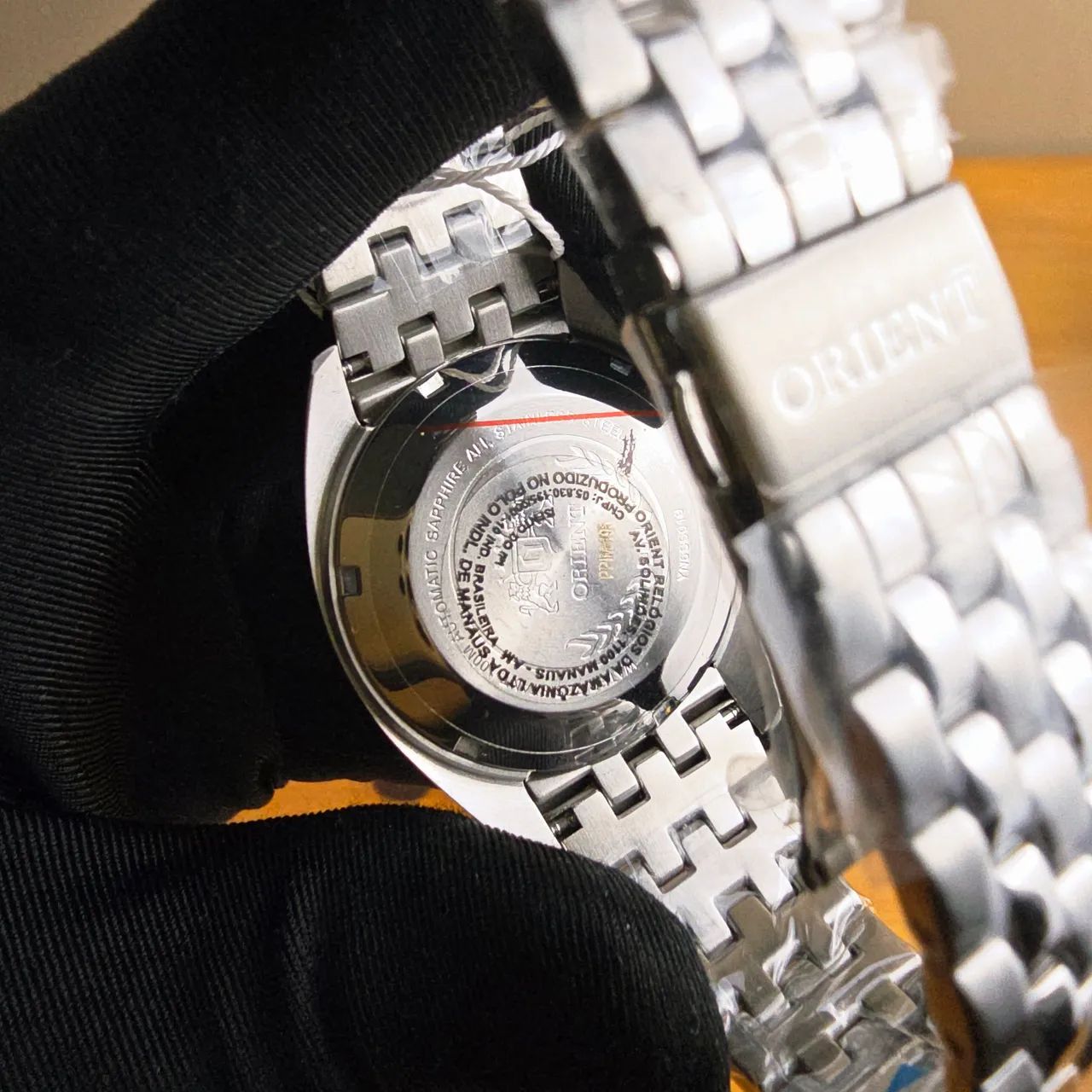 Orient Heritage 3 estrelas 39mm prata sunrise - Acessórios - COHAB