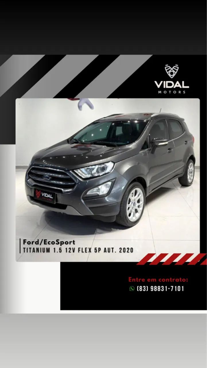 Ford Ecosport Titanium 1.5 12V Flex 5P Aut. 2020