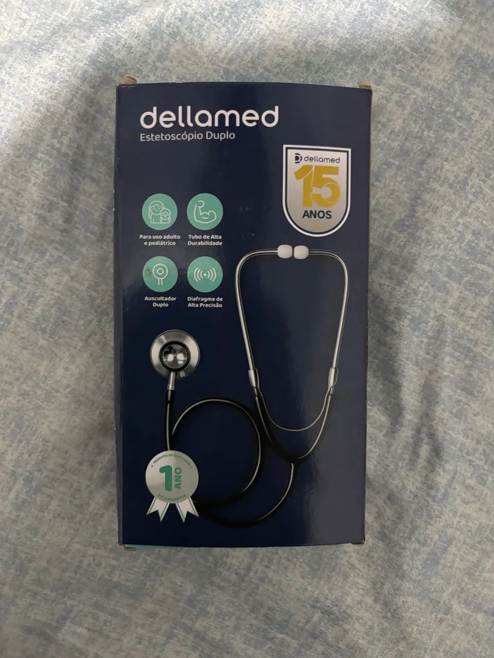 Estetoscópio Duplo Dellamed - Foto 2