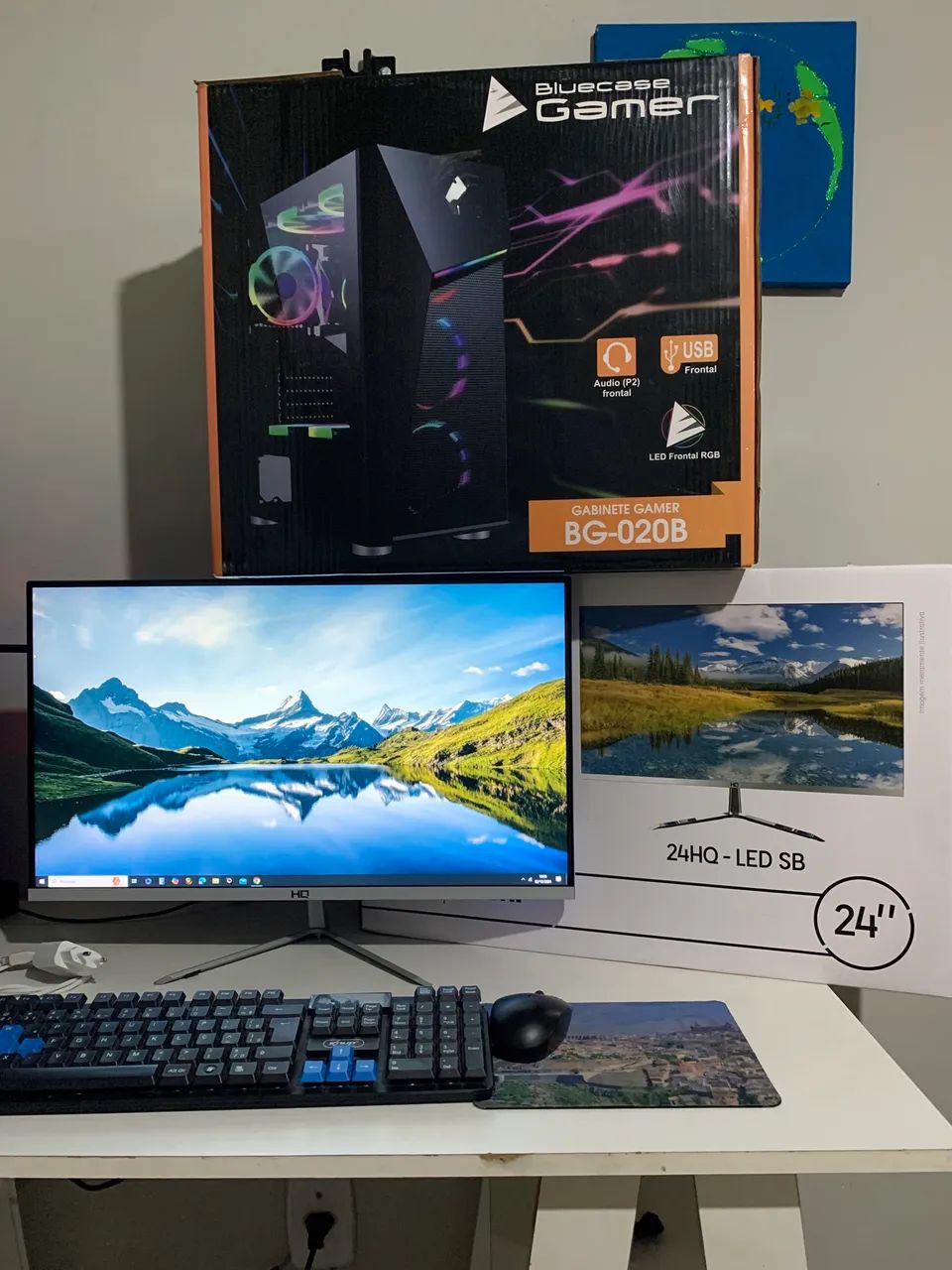 Monitor HQ Screen 24" LED (Modelo: 24HQ-LEDSB)