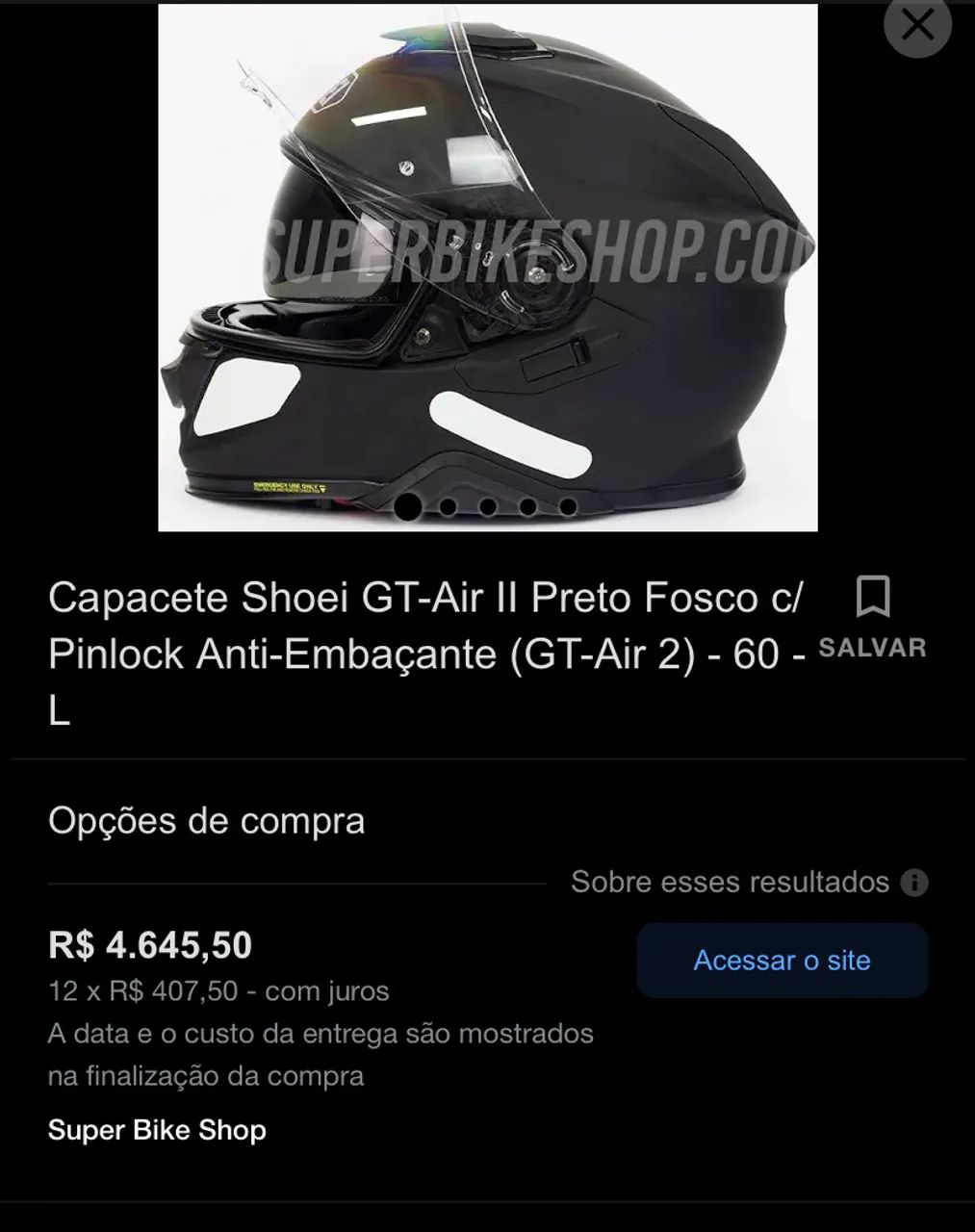 Capacete Shoey em Perfeito Estado - Foto 4